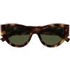 Saint Laurent Occhiali da Sole SL M94 003 Marrone/Verde Donna 53/20/145