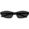 Balenciaga Occhiali da Sole BB0402S 001 Nero/Grigio Donna 59/18/135