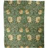 Ansouyi Coperta decorativa per la casa, William Morris, motivo floreale Art Nouveau, calda, morbida e accogliente per letto, divano, sedia e per tutte le stagioni, 203,2 x 152,4 cm