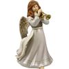 Goebel Statuetta di angelo devozionale giocatore di tromba - Gloria Natale