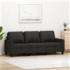 Gecheer Divano 3 posti in tessuto moderno, divano da salotto elegante e confortevole, struttura in metallo resistente, design contemporaneo, 198x77x80 cm, per soggiorno e relax