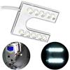 Boquite Set di luci per Macchine da Cucire a LED, Lampada a 10 LED, con Base Magnetica per Tutte Le Macchine da Cucire