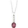 Bibigi PENDENTE RUBINO E BRILLANTI CLS8128BR