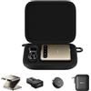 Aurzen Videoproiettore (HD Ready) ZIP Tri Fold Set (Ricaricabile) Gold AU PJ ZP001M EU