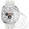 Natbok 5 Pezzi Vetro Temperato per Samsung Galaxy Watch Ultra 2 47mm 2026, Anti Graffio Durezza 9H 0,33mm Anti-Impronte Pellicola Prottetiva Film per Samsung Watch Ultra 2, Facile da Installare