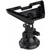 Drhomeam Staffa di montaggio girevole a ventosa con testa regolabile a 360° per Starlink Mini Smooth RV Boat, lega di alluminio plastica tetto ventosa staffa