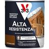 V33 Protettivo Completo per Legno a Solvente Alta Resistenza Castagno Scuro 2,5L