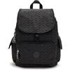 Kipling City Pack S, Zaino Piccolo, Signature Emb (Nero)