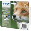 Epson Fox Multipack 4 colori DURABrite Volpe T1285