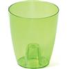 Prosperplast Prosper Plast duow130t-cg55g 13.2 x 16 cm Coubi Vaso da Fiori - Verde Trasparente (Pezzi)