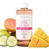 Alma Secret | Acqua Micellare Pink Guava 400 ml | Acqua micellare struccante naturale per viso, occhi e labbra | Estratto di Guava, acido ialuronico e botanico lenitivo | Adatto per pelli sensibili