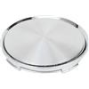 A ABSOPRO Coprimozzo Argento 1 Pz Per SUV Camion Protettivo 63mm | Materiale Plastica, Diametro Interno 58mm, Altezza Clip 4mm