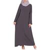 Vhersily 2025 Abiti Estivi Donna Cotone, Vestiti Primavera, Abito Musulmano Eid Per Le Donne Abayas Caftano Islam Dubai Arabo Modesto Abito Lungo Traspirante, Biancheria Da Notte, Romantico