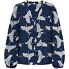 ONLY Onlnova Life Vis L/S Ebba Top Donna