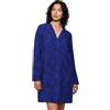 Triumph Donna Boyfriend Fit NDW 03 Nightgown, Combinazione Blu Scuro, 40, Blu - Dark Combination., 46