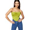 Trendyol Crop Top-Verde-Tinta Unita Reggiseno Donna