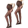 Noppies Confezione da 2 tights maternity da 20 denari, Confezione da 2 leggings da maternità 20 Den, S-M