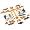 Kit di ricambio parti lavorate per auto RC 1 18 per Wltoys A949 A959 A969 A979