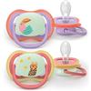 PHILIPS SpA Philips avent succhietti air notte +18m con animali leopardo pappagallo 2 pezzi - AVENT - 951310251
