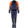 Typhoon Muta Dry da Donna con Cerniera Hendra Donna e Drysuit - Arancione Navy - Bretelle Interne comode e Traspiranti