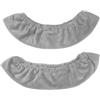 Cosiki Copri Lama per Pattini da Ghiaccio 2 Pezzi Protezioni Protettive in Peluche Durevoli per Accessori da Hockey e Pattini da Uomo Donna (Grey)