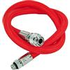 Best Divers Miflex Frusta, 90 cm, 3/8 Jacket Xtreme, Rosso
