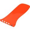 Funien Pinna per Paddle Board, Pinna di Ricambio da 9,25 Pollici in Nylon Resistente in Fibra di Vetro per Accessori da Surf Longboard (Arancia)