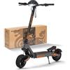 Kukirin Monopattino Elettrico Adulto, 10 Pneumatici, Velocità Fino a 25 Km/h, 55 Km di Autonomia, Carico massimo 120 kg,Monopattino Elettrico con Sistema di Controllo di Doppia frenata,Kukirin G2