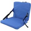 Generic Sedile da Stadio Pieghevole con Supporto per la Schiena Design Confortevole per Calcio, Basket, Terrazza, Prato, Blu