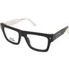 Dsquared2 ICON 0023 807 | Occhiali da Vista Graduati | Plastica | Quadrati | Nero | Adrialenti