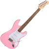 SoundSation RIDER-Std-S PK Pink Chitarra elettrica double cutaway con 3 picku...