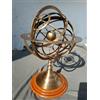 Thomas Kinkade Sfera armillare completamente in ottone incisa astrolabio nautico Rashi Armil...
