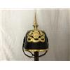 Elmetto tedesco Pickelhaube in pelle prussiana fatto a mano berretto militare...