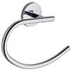 Kibath 324664 Portasciugamani ad anello di design. Realizzato in acciaio inossidabile e finitura in cromo lucido. con due opzioni di posizionamento, adesivo o con viti