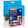 Tesa Moll P-Profile Seal - Gomma Sigillante per L'Isolamento degli Spazi tra Porte e Finestre - Marrone - 25 m x 9 mm x 5,5 mm