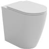 AZZURRA Vaso WC filomuro AZZURRA spid, sedile escluso P 56 x L 36 x H 50 cm bianco lucido