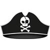 Folat 27479 Decorazione pirata per compleanno bambini - Cappelli da Pirata - Pirate Party - 33,5 x 15 cm - 6 pezzi - Accessori per cappelli da pirata per feste di pirati per bambine e bambini