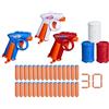 Nerf Hasbro Nerf N Series, Confezione Tripla da Giardino con 3 Blaster Giocattolo, 30 Dardi Nerf N1 Ufficiali e 3 Bersagli, Per Bambini e Bambine da 8 Anni in Su, Ottima Idea Regalo di Natale, Multicolore