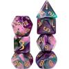 Epic Forge - Set di 7 dadi - Elfi della Notte