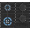 Gorenje GTW642SYB, Piano cottura a gas Simplicity, Black
