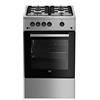 Beko PAL-7786982126 - Forno elettrico e a gas, autoportante, 50 cm, fusibile a doppia vetrata