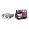 Durable 856939 - Durastar, raccoglitore da banco per presentazioni, 10 buste removibili, 4 anelli, f.to A3 orizzontale, 360x450x40 mm, grafite