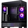 Phanteks XT View Matrix Case PC Midi Tower E-ATX Tempered Glass LED - Midi/Minitower - ATX