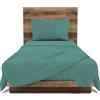 GEMITEX Set Lenzuola Singolo, 100% Cotone, OTTANIO, Tinta Unita, Antipilling e Anallergico, Design Made in Italy, Include Lenzuolo Sopra 150x280cm, Sotto con Angoli 90x190cm, 1 Federa
