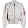 ALPHA INDUSTRIES - Bomber - Grigio chiaro