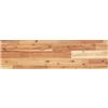 Qnhdfrt Piano Tavolo 100x20x2 cm in Legno Massello di Acacia | Rinnova tavoli in soggiorno, cucina o ufficio con una superficie resistente in legno massello rifinita a olio.