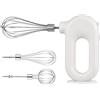 Walmeck Fusria di Crema, Frusta Bianca All', 4 velocità Regolabile, Motore di Coppia, Base Verticale, Batteria da 1500 MAh, Miscelatore per Torte, Frusta da Battitore a 4 velocità per