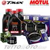 MOTUL - HIFLO - EBC TM98 TAGLIANDO YAMAHA T-MAX 500 2008-2012 OLIO 7100 FILTRO OLIO PASTIGLIE TMAX