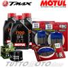 MOTUL - HIFLO - EBC TM80 TAGLIANDO YAMAHA T-MAX 500 2008 2009 2010 2011 OLIO FILTRO PASTIGLIE TMAX