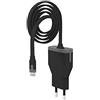 Muvit Trasformatore Apple Lightning MFI 2.4A Cavo 1m Nero